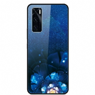 Coque Vivo Y70 Verre trempé Fleurs Fantaisie