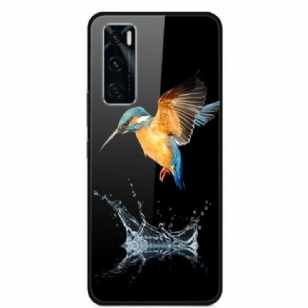 Coque Vivo Y70 Verre Trempé Oiseau Couronne