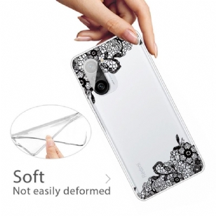 Coque Xiaomi Mi 11i 5G / Poco F3 fleur dentelle