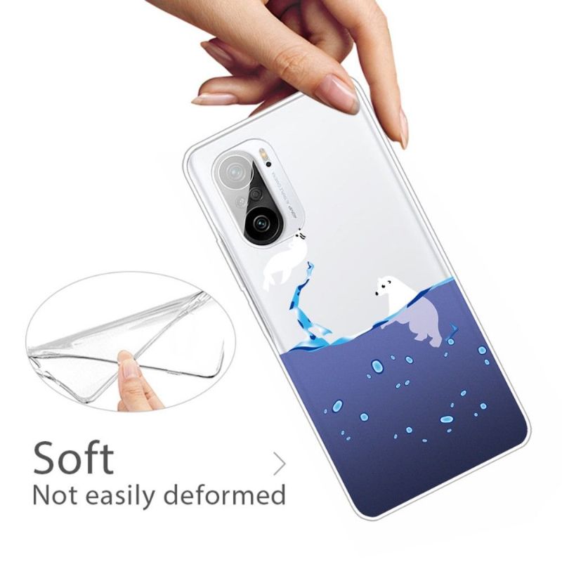 Coque Xiaomi Mi 11i 5G / Poco F3 phoque et ours blanc