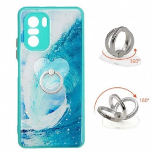 Coque Xiaomi Mi 11i 5G / Poco F3 Vague avec anneau