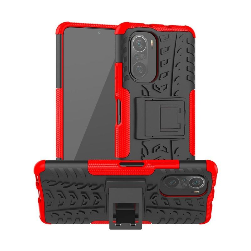 Coque Xiaomi Mi 11i / Poco F3 antidérapante avec support intégré