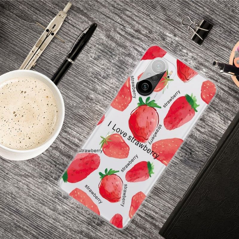 Coque Xiaomi Mi 11i / Poco F3 I Love Strawberry