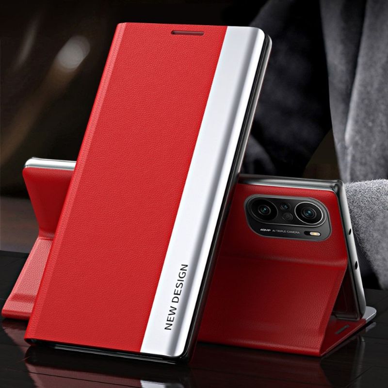 Etui Poco F3 / Xiaomi Mi 11i 5G Business effet cuir Magnet