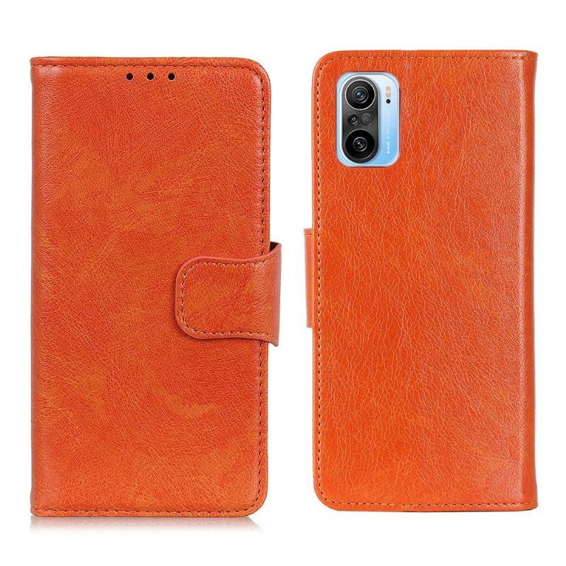 Housse Xiaomi Mi 11i / Poco F3 imitation cuir nappa