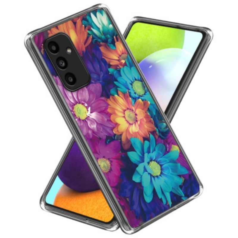 Coque Samsung Galaxy A15 4G / A15 Chrysanthèmes