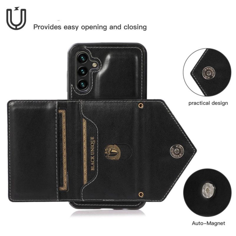 Coque Samsung Galaxy A15 4G / A15 Porte-Cartes et Bandoulière