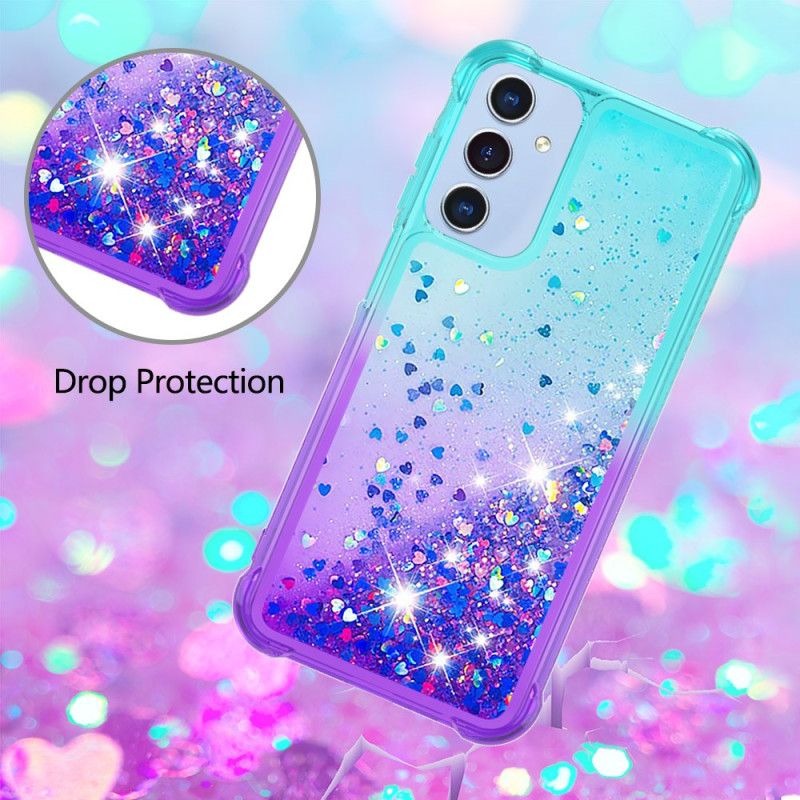 Coque Samsung Galaxy A15 5G Dégradé Paillettes