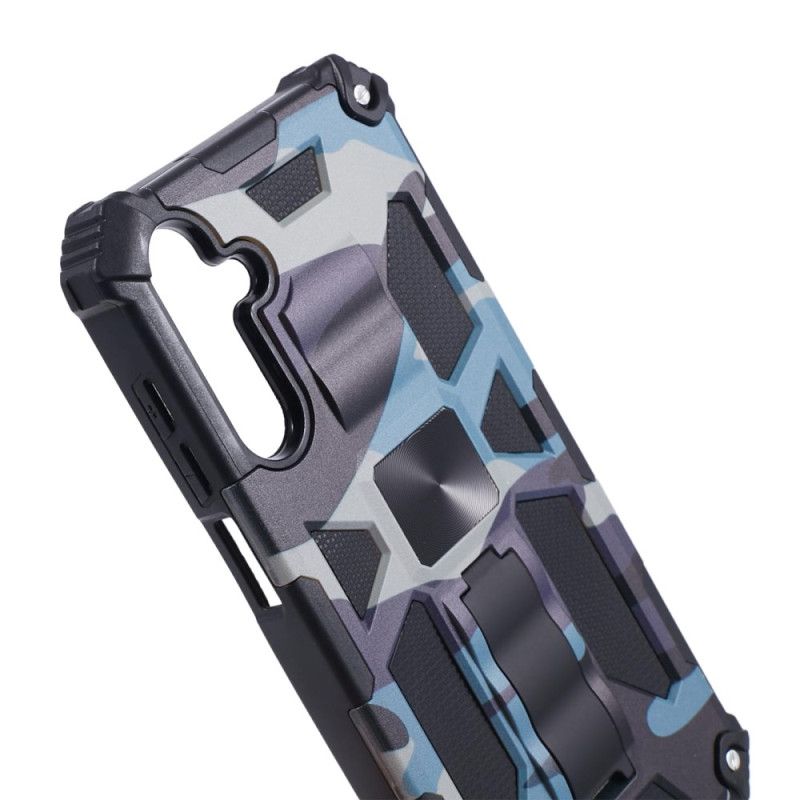 Coque Samsung Galaxy A15 5G Support Intégré Camouflage