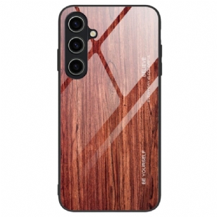 Coque Samsung Galaxy A15 5G Verre Trempé Design Bois