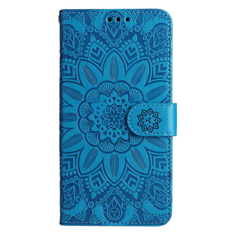 Housse Samsung Galaxy A15 5G Impression Mandala avec Lanière