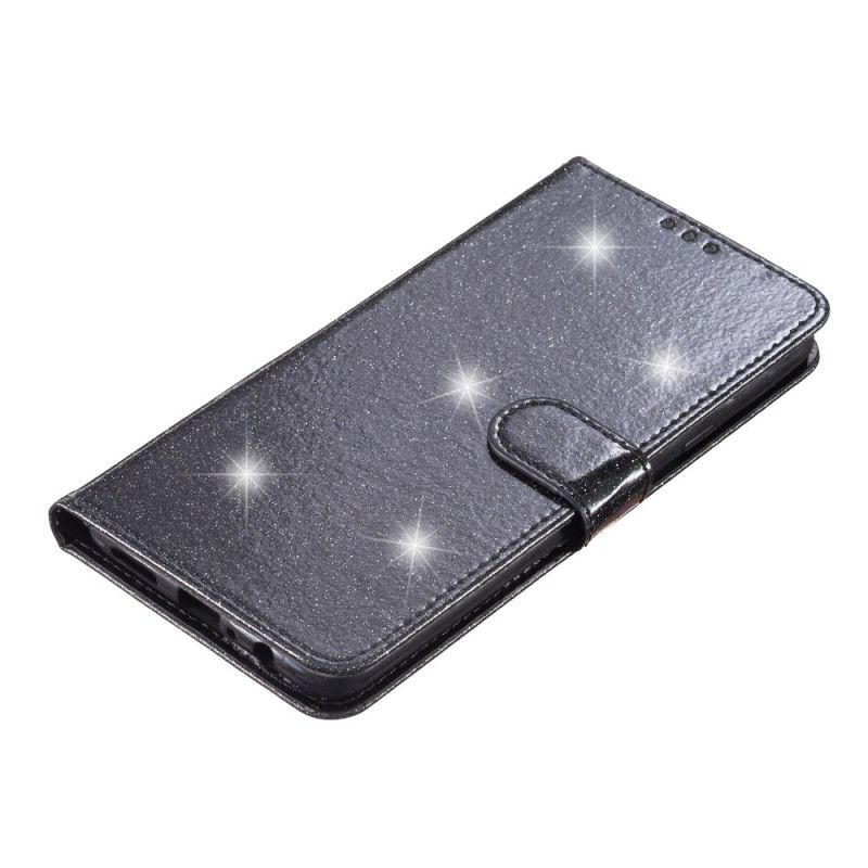 Housse Samsung Galaxy A15 5G Paillettes à Lanière