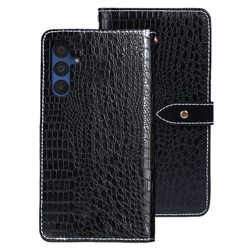 Housse Samsung Galaxy A15 5G Style Crocodile IDEWEI