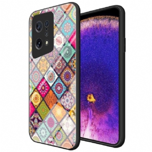 Coque Oppo Find X5 Kaleidoscope Mandala avec support