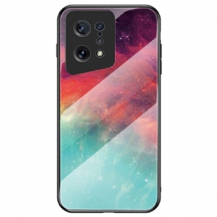 Coque Oppo Find X5 Nébuleuse dos en verre