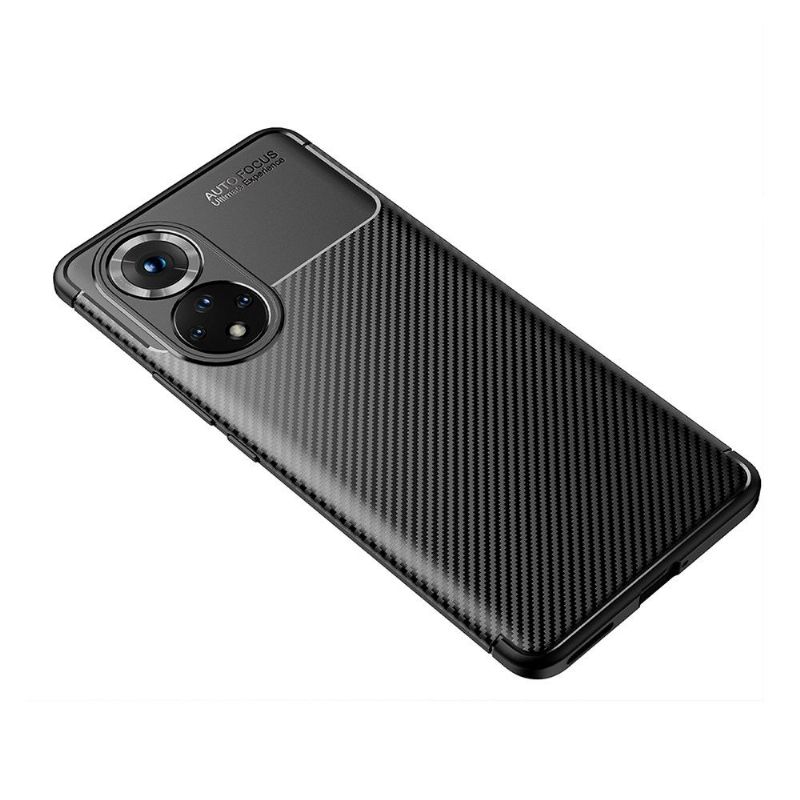 Coque Honor 50 / Huawei Nova 9 style fibre de carbone