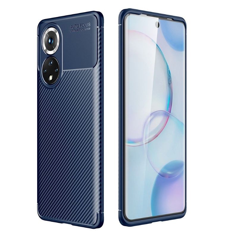 Coque Honor 50 / Huawei Nova 9 style fibre de carbone