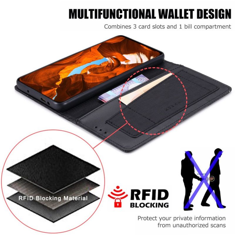 Flip Cover Realme 12 Plus 5G Blocage RFID MUXMA