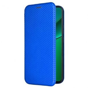 Flip Cover Realme 12 Plus 5G Fibre Carbone