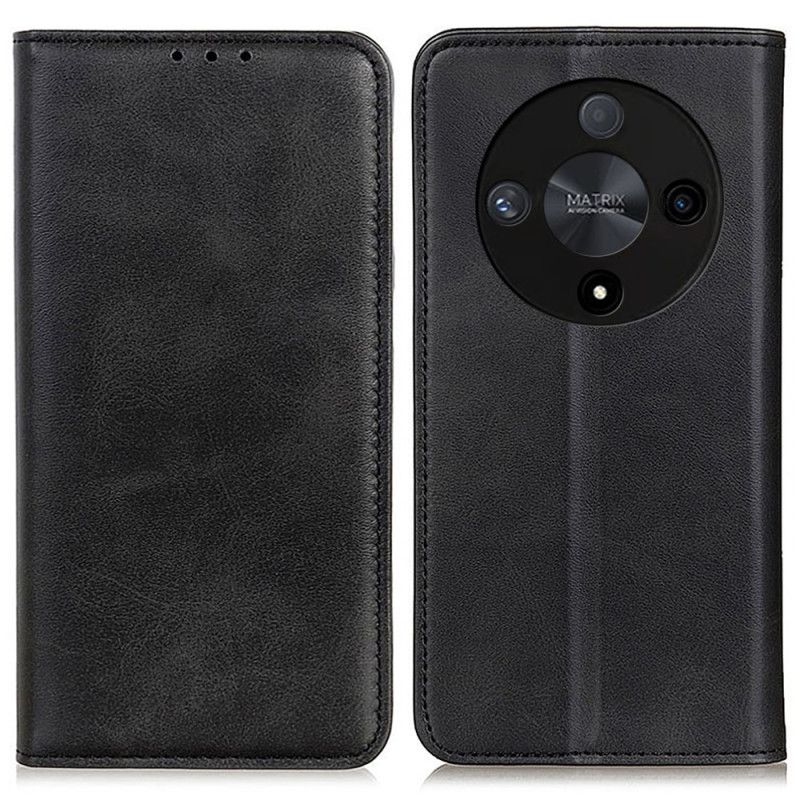 Flip Cover Honor Magic 6 Lite / X9b Cuir Fendu Classique