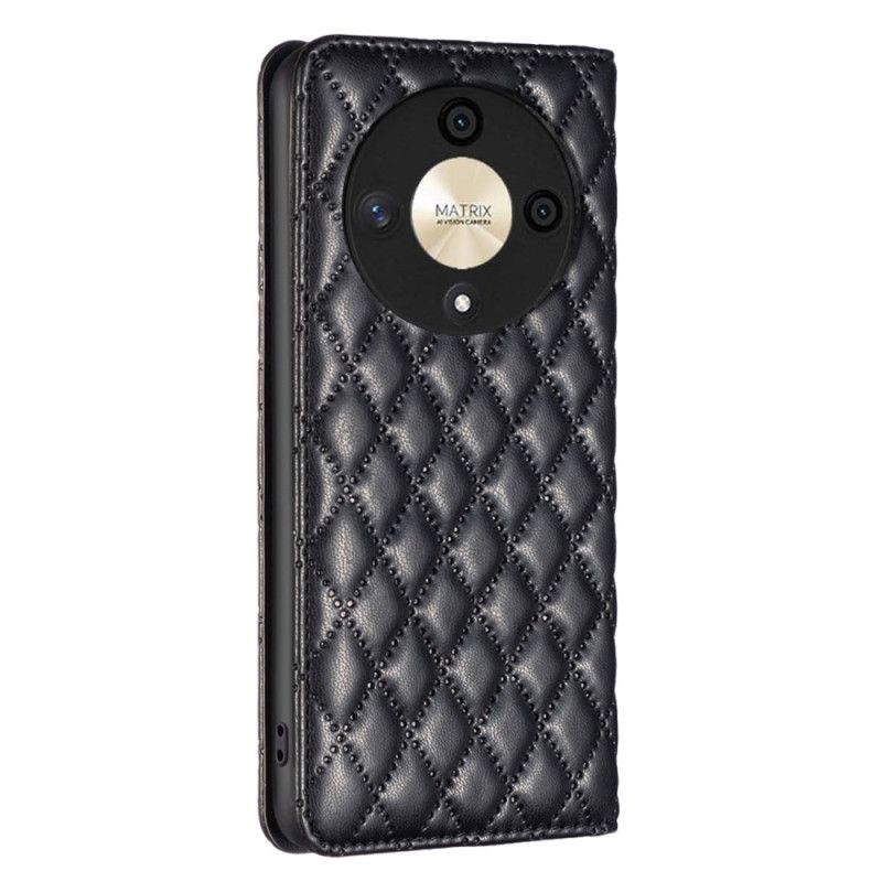 Flip Cover Honor Magic 6 Lite / X9b Matelassée BINFEN COLOR