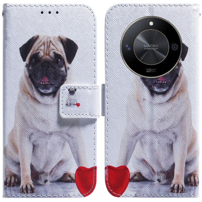 Housse Honor Magic 6 Lite / X9b Pug Dog