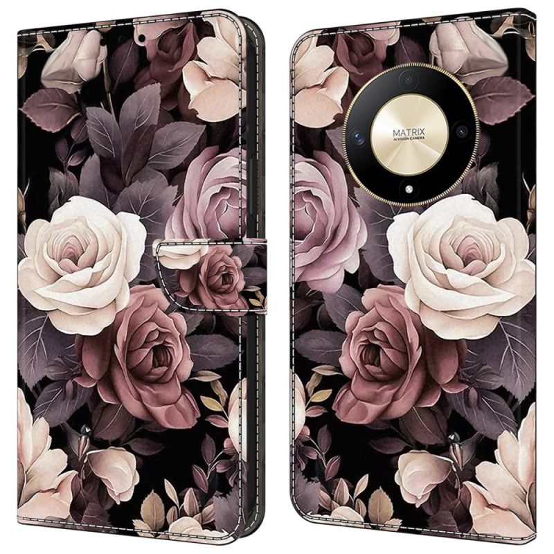 Housse Honor Magic 6 Lite / X9b Roses