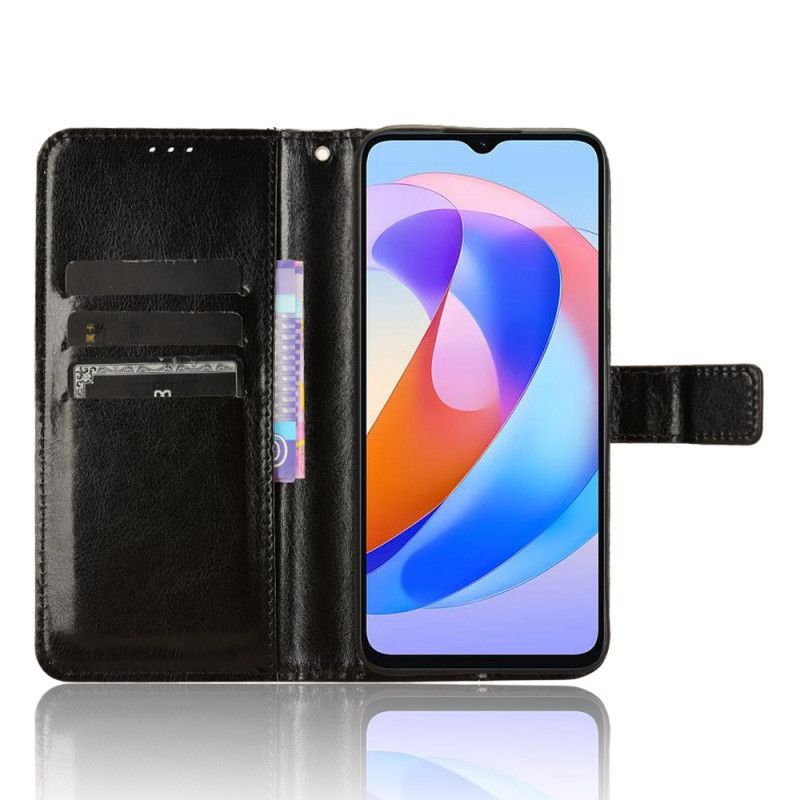 Housse Honor Magic 6 Lite / X9b Simili Cuir Flashy à Lanière