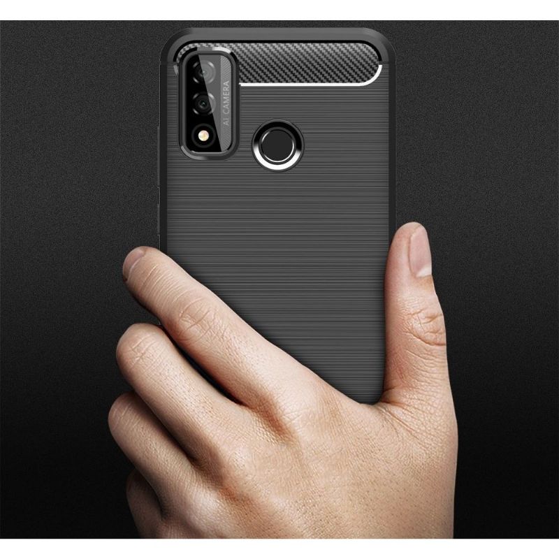 Coque Huawei P Smart 2020 Flexible Effet Brossé