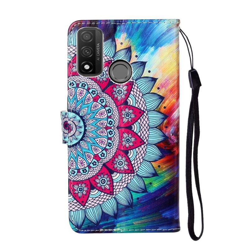 Housse Huawei P Smart 2020 mandala fleur