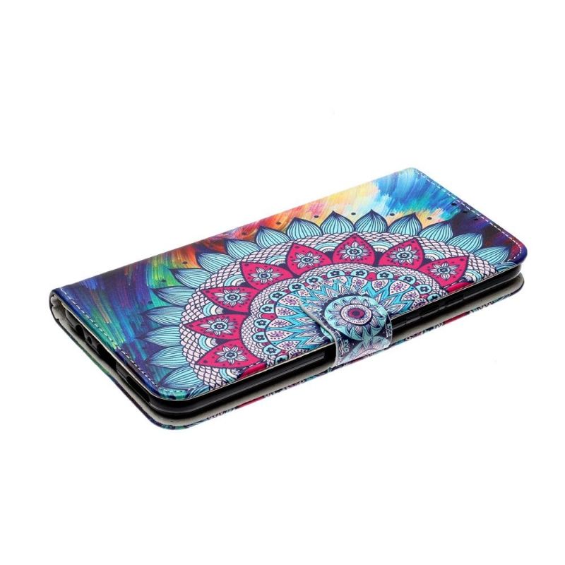 Housse Huawei P Smart 2020 mandala fleur