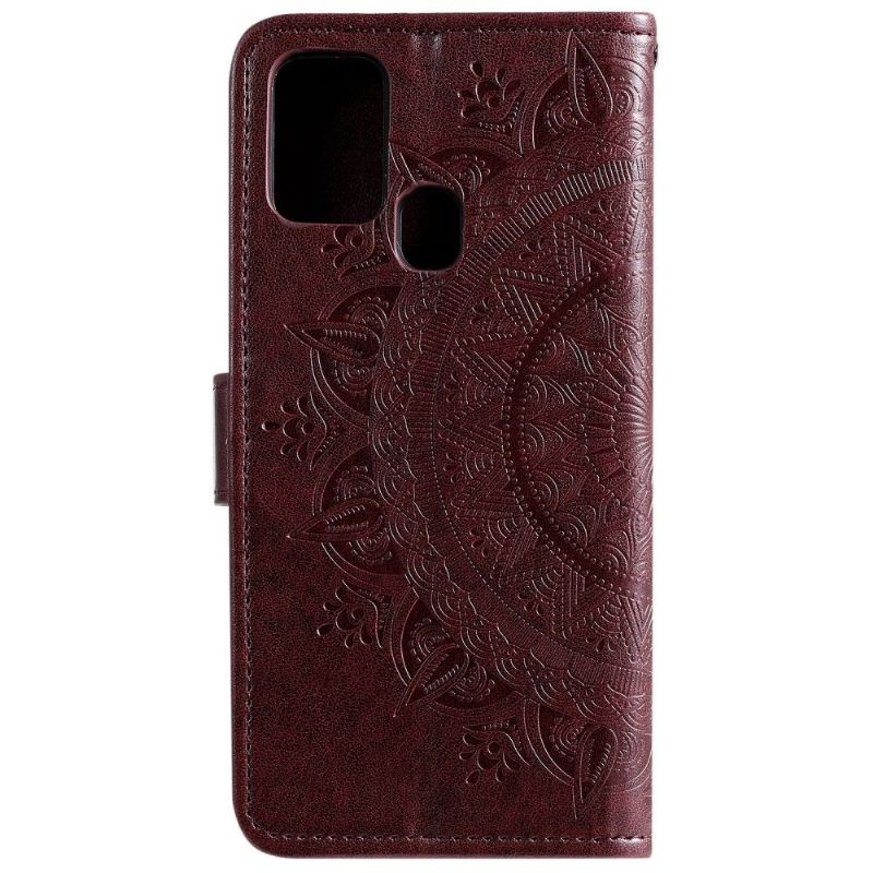 Housse Huawei P Smart 2020 Mandala Soleil Relief