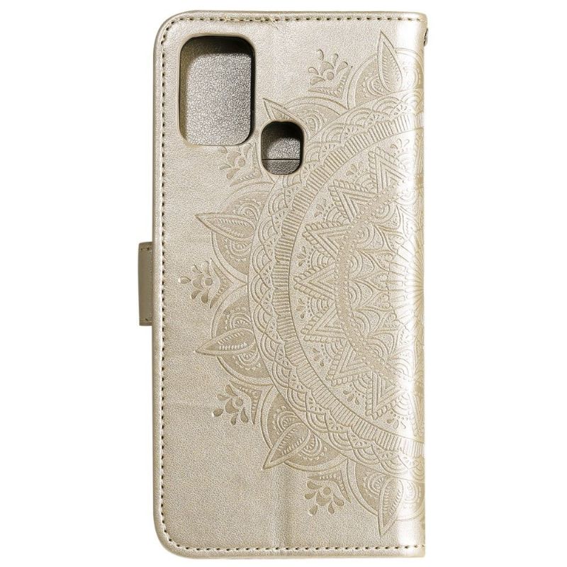 Housse Huawei P Smart 2020 Mandala Soleil Relief