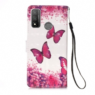 Housse Huawei P Smart 2020 papillons romance