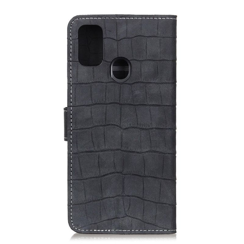 Housse Huawei P Smart 2020 Simili Cuir Effet Croco