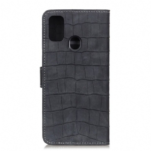 Housse Huawei P Smart 2020 Simili Cuir Effet Croco