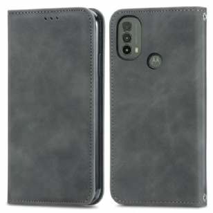 Flip Cover Moto E40 / E30 / E20 Skin-Touch Design