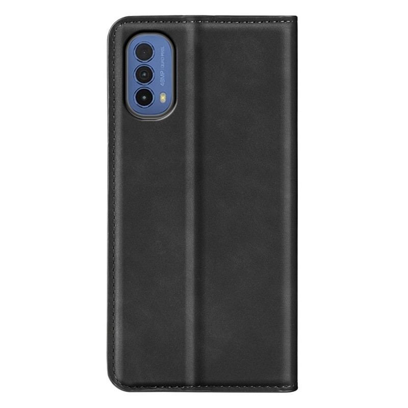 Flip Cover Moto E40 / E30 / E20 Skin-Touch Douceur