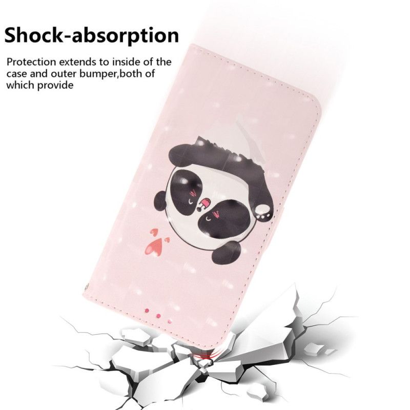 Housse Xiaomi 14T Panda Love à Lanière