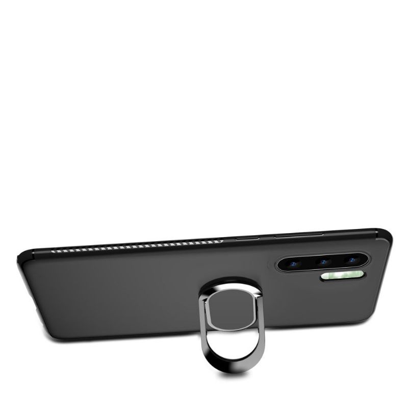 Huawei P30 Pro - Coque effet mat avec support magnétique