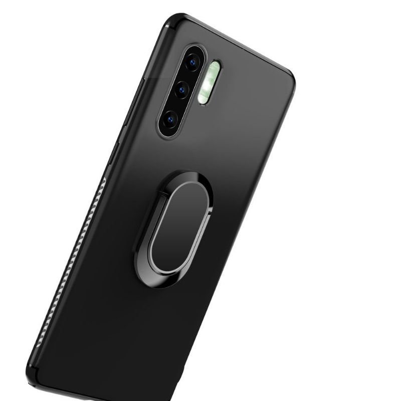 Huawei P30 Pro - Coque effet mat avec support magnétique