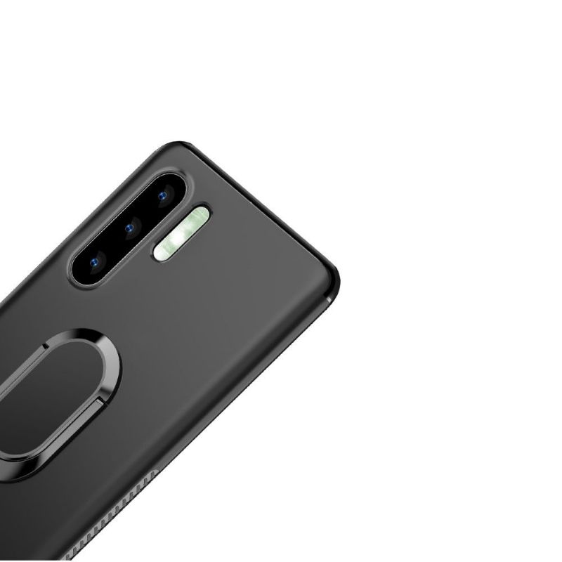 Huawei P30 Pro - Coque effet mat avec support magnétique