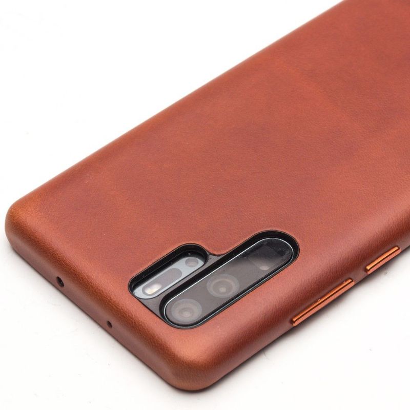 Huawei P30 Pro - Coque QIALINO cuir premium - Marron