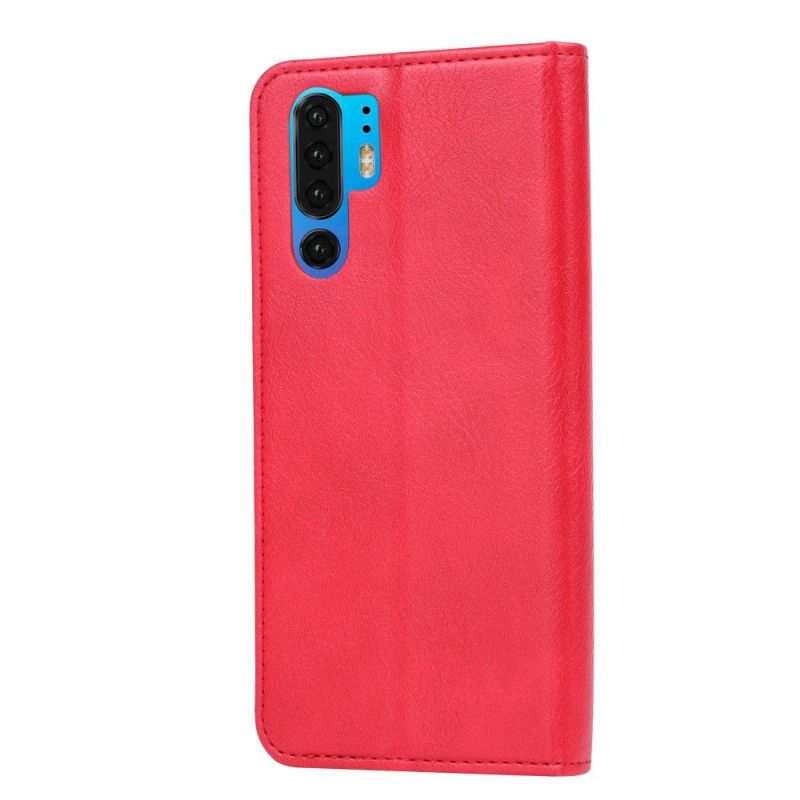 Huawei P30 Pro - Étui cuir avec support