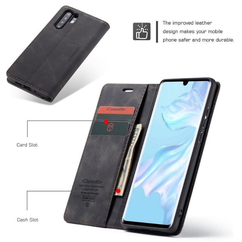 Huawei P30 Pro - Etui imitation cuir premium