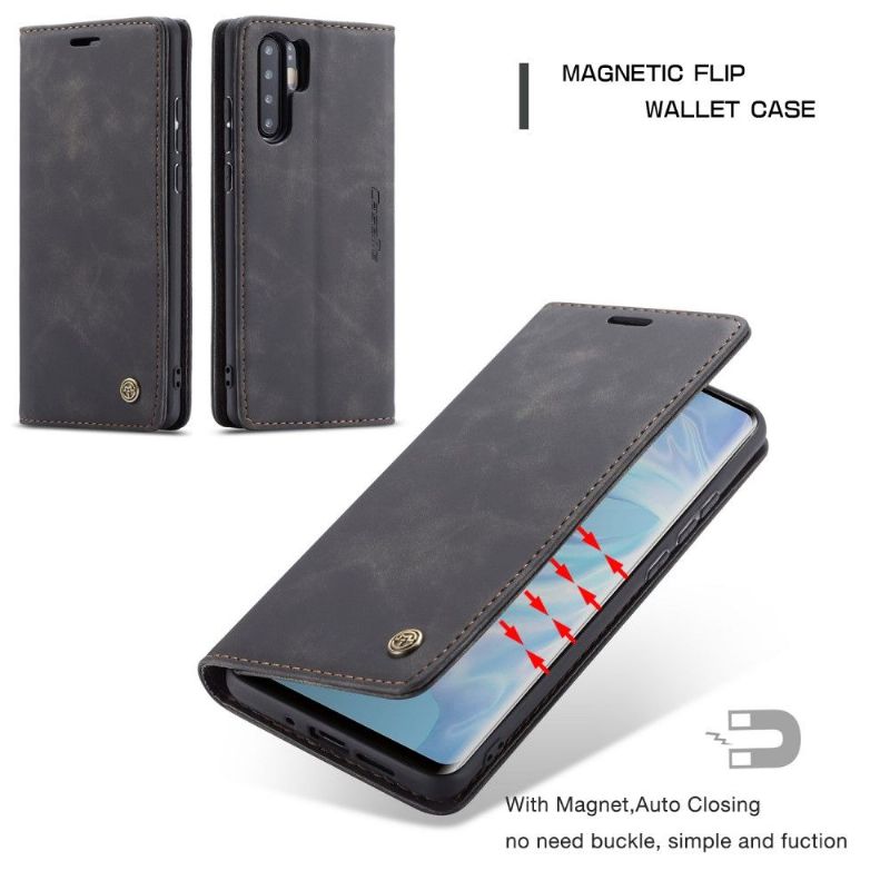 Huawei P30 Pro - Etui imitation cuir premium