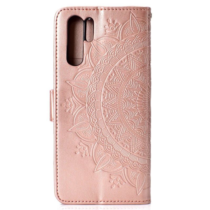 Huawei P30 Pro - Etui porte-cartes motif mandala