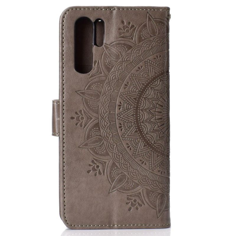 Huawei P30 Pro - Etui porte-cartes motif mandala