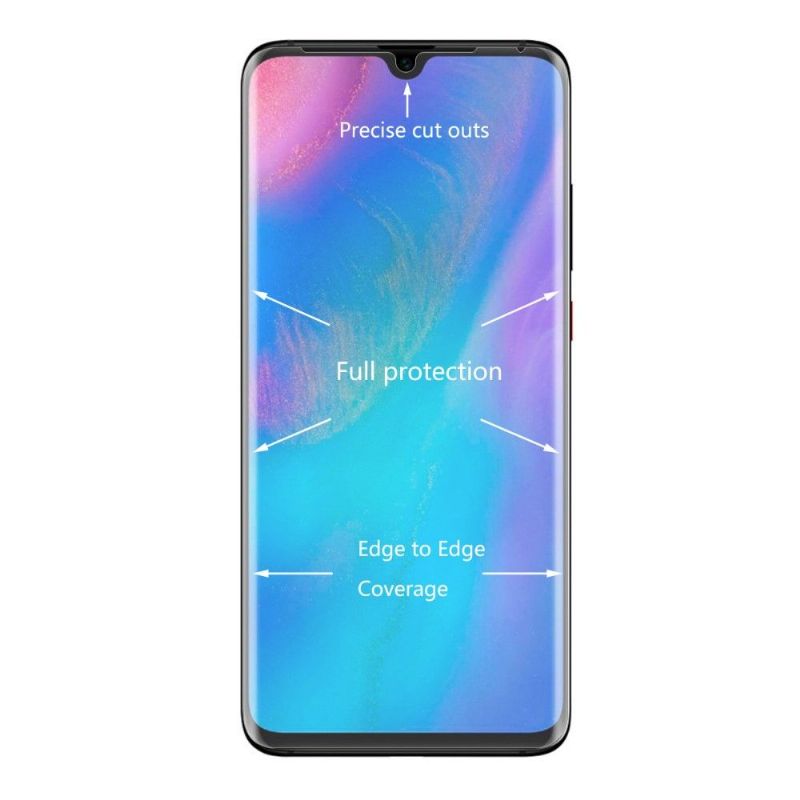 Huawei P30 Pro - Protection d’écran en verre trempé full size - Transparent