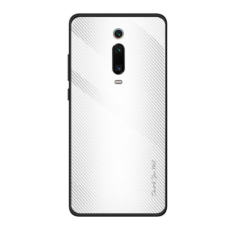 Coque Xiaomi Mi 9T / Mi 9T Pro carbone dos en verre